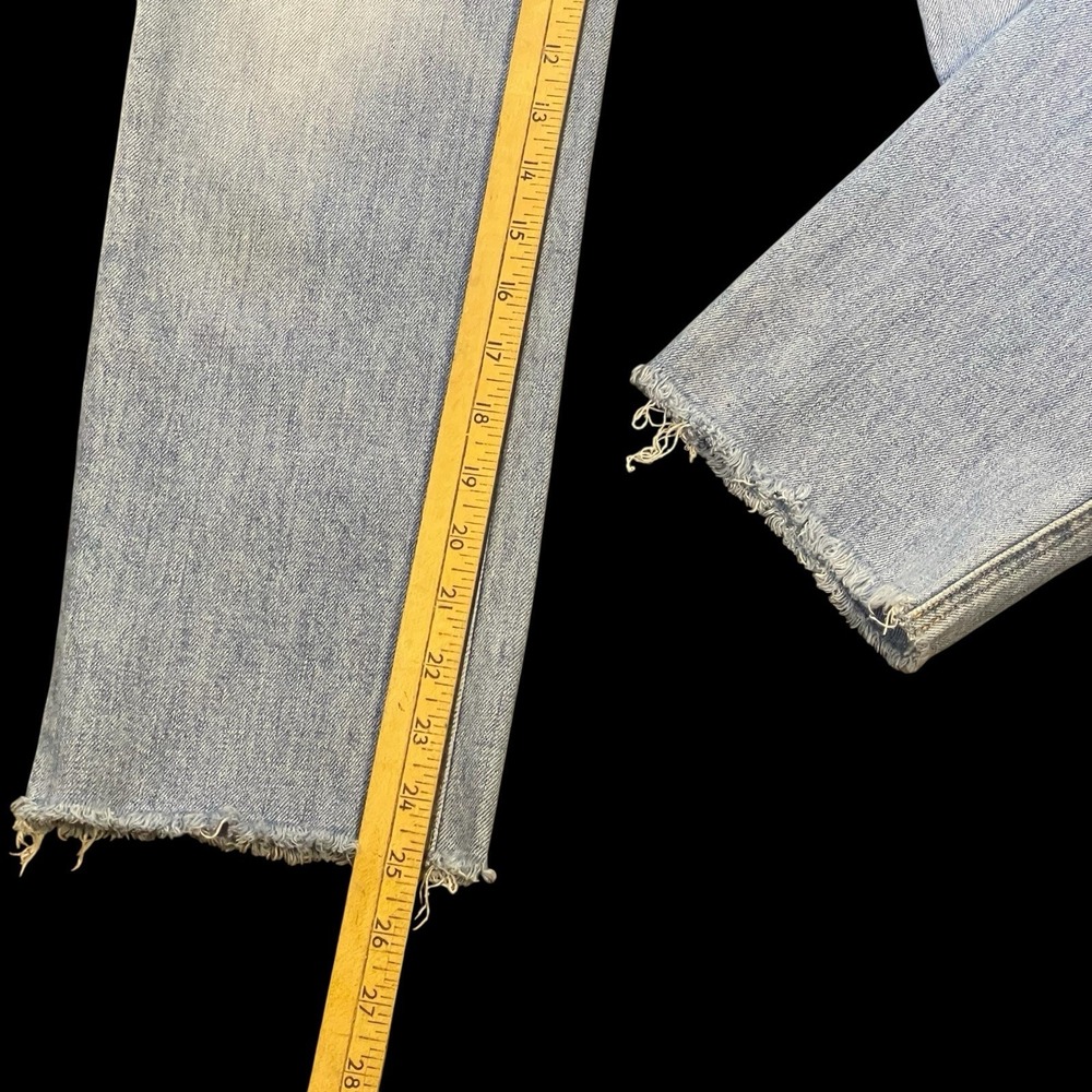 Frank‎ & Eileen Monaghan Denim Jeans  90s Light Wash Womens  26 Button Fly - Picture 8 of 11